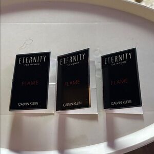 Calvin Klein Eternity Flame set of 3 - .04 oz (each)